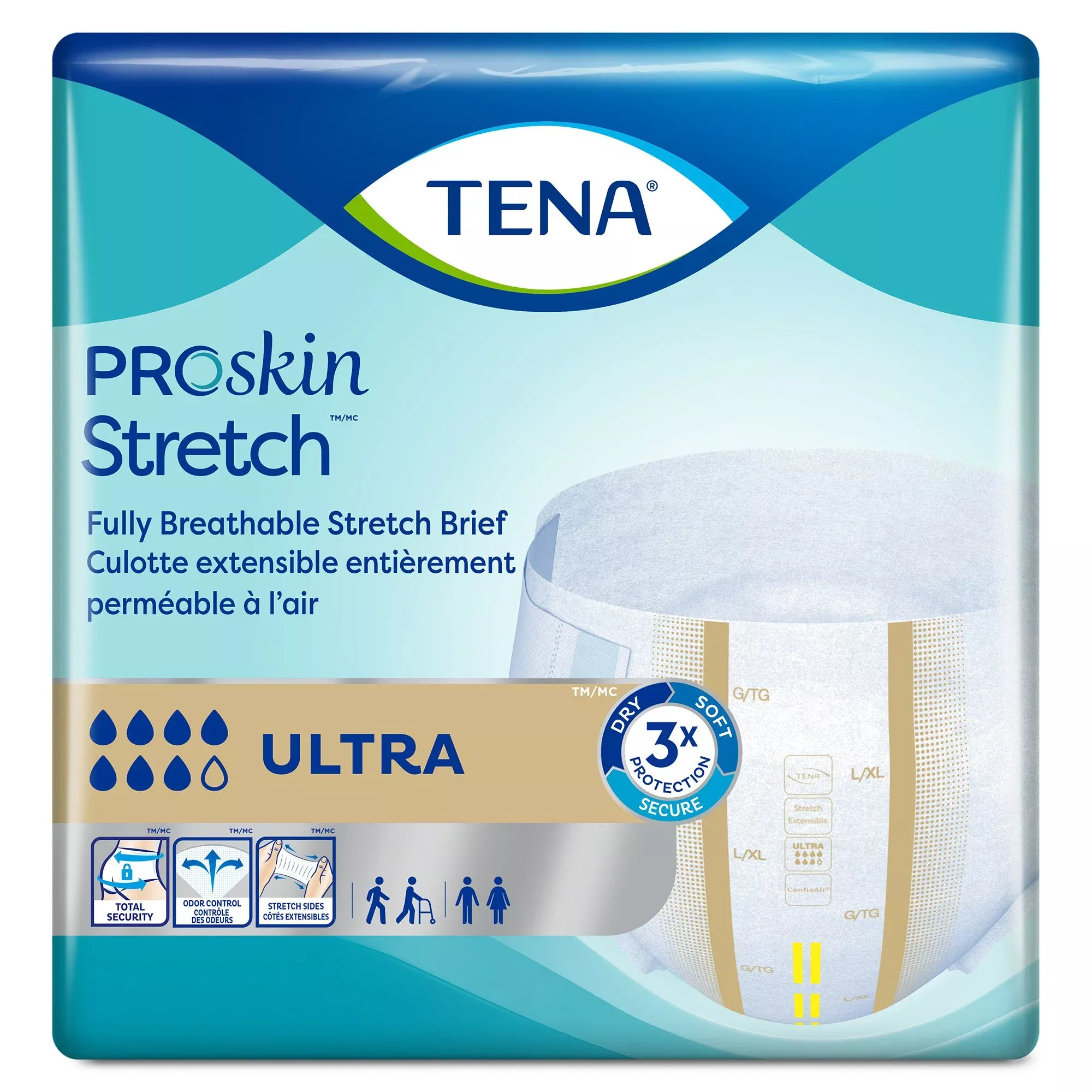 TENA ProSkin Stretch Ultra Briefs