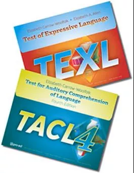 TEXL and TACL-4 COMBO Elizabeth Carrow-Woolfolk, Elizabeth A. Allen