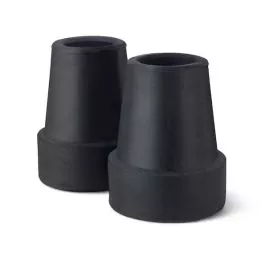 Tips, Walker, 3/4” [12-PAK] - Medline MDS86426W - for Canes or Walker Legs