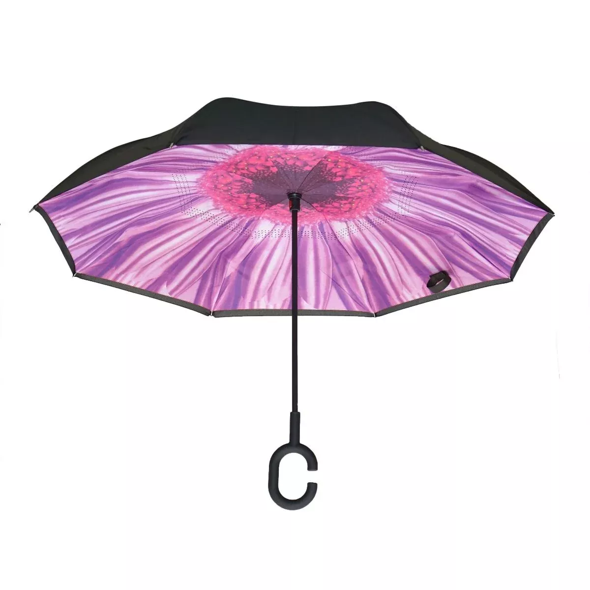 Topsy Turvy Designer Umbrellas - Drip Free Windproof - Gerber Daisy
