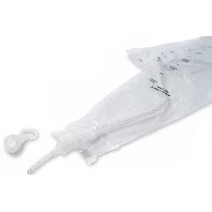 Touchless Plus Coude Unisex Vinyl Intermittent Catheter Kit 14 Fr 1100 Ml- Each of 1