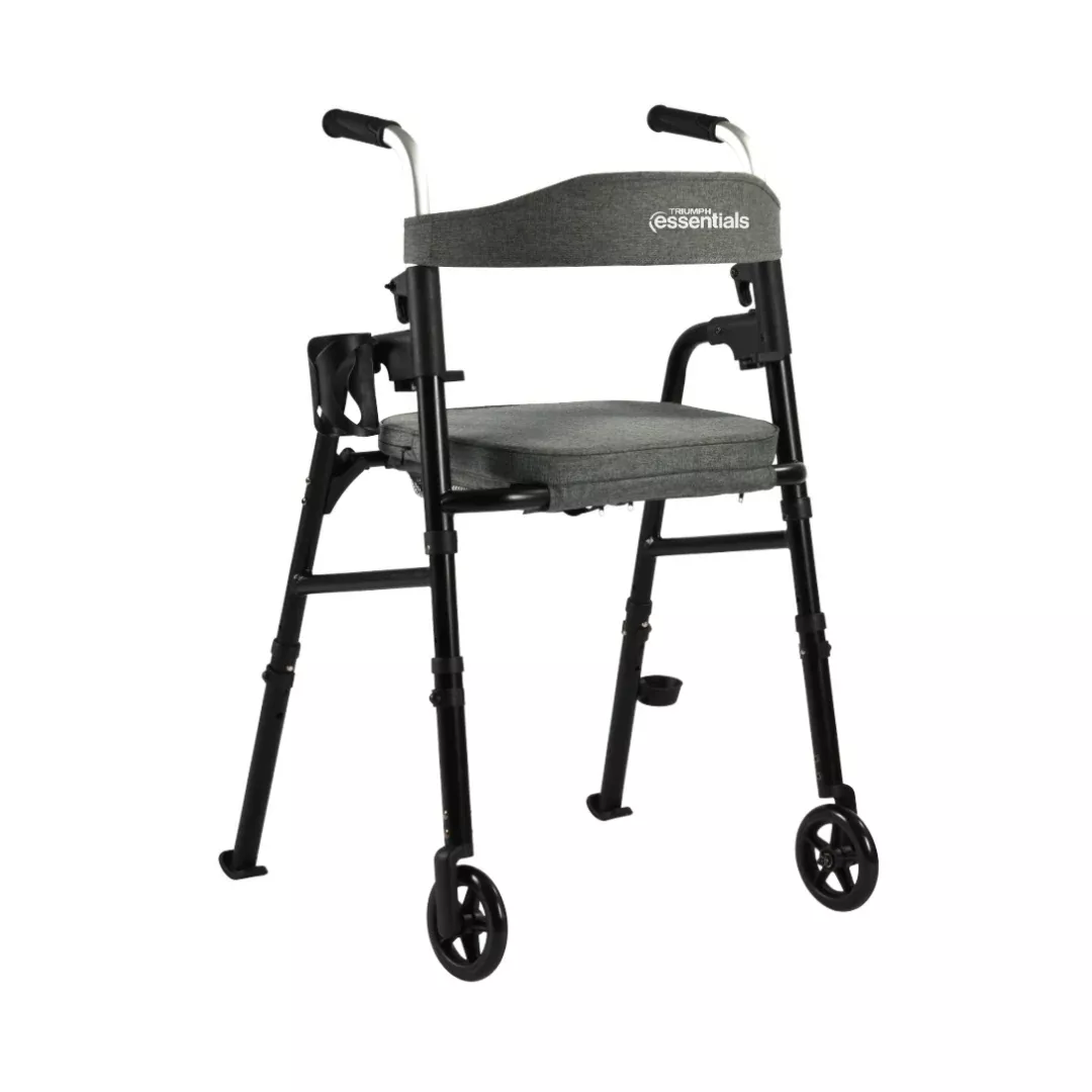 Triumph Mobility Essentials Walker with Seat