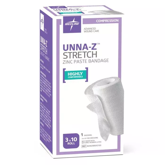 Unna-Z Stretch Zinc Oxide Compression Bandage