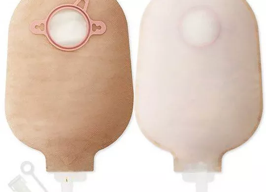Urostomy Pouch New Image™ Two-Piece System 9 Inch Length, Maxi 2-1/4 Inch Stoma