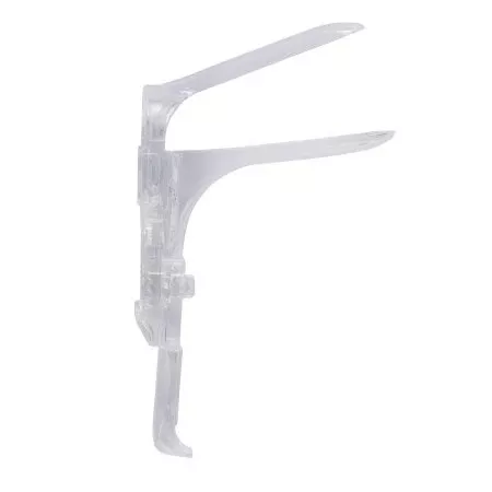 Vaginal Speculum McKesson Graves NonSterile Office Grade Plastic Double Blade Duckbill Disposable Without Light Source Capability