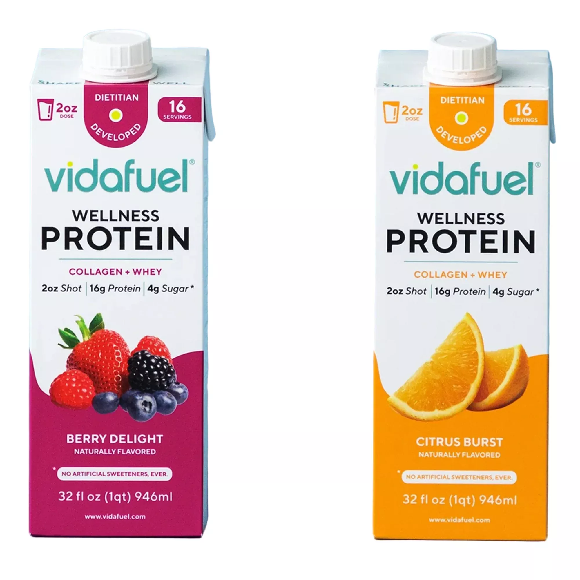 Vidafuel Wellness Protein Drink with Collagen and Whey