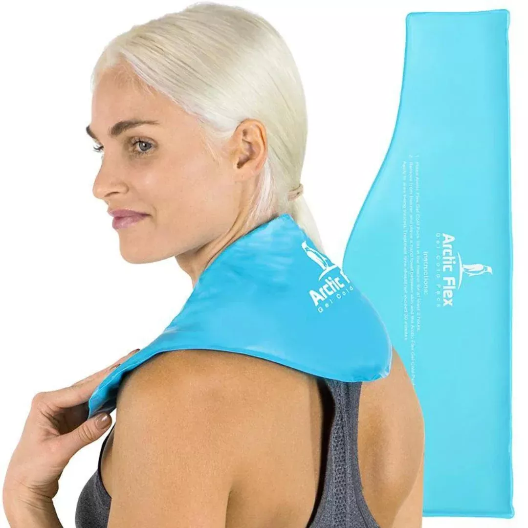 Vive Health Arctic Flex Neck Ice Wrap - Hot and Cold Therapy Wrap - Blowout