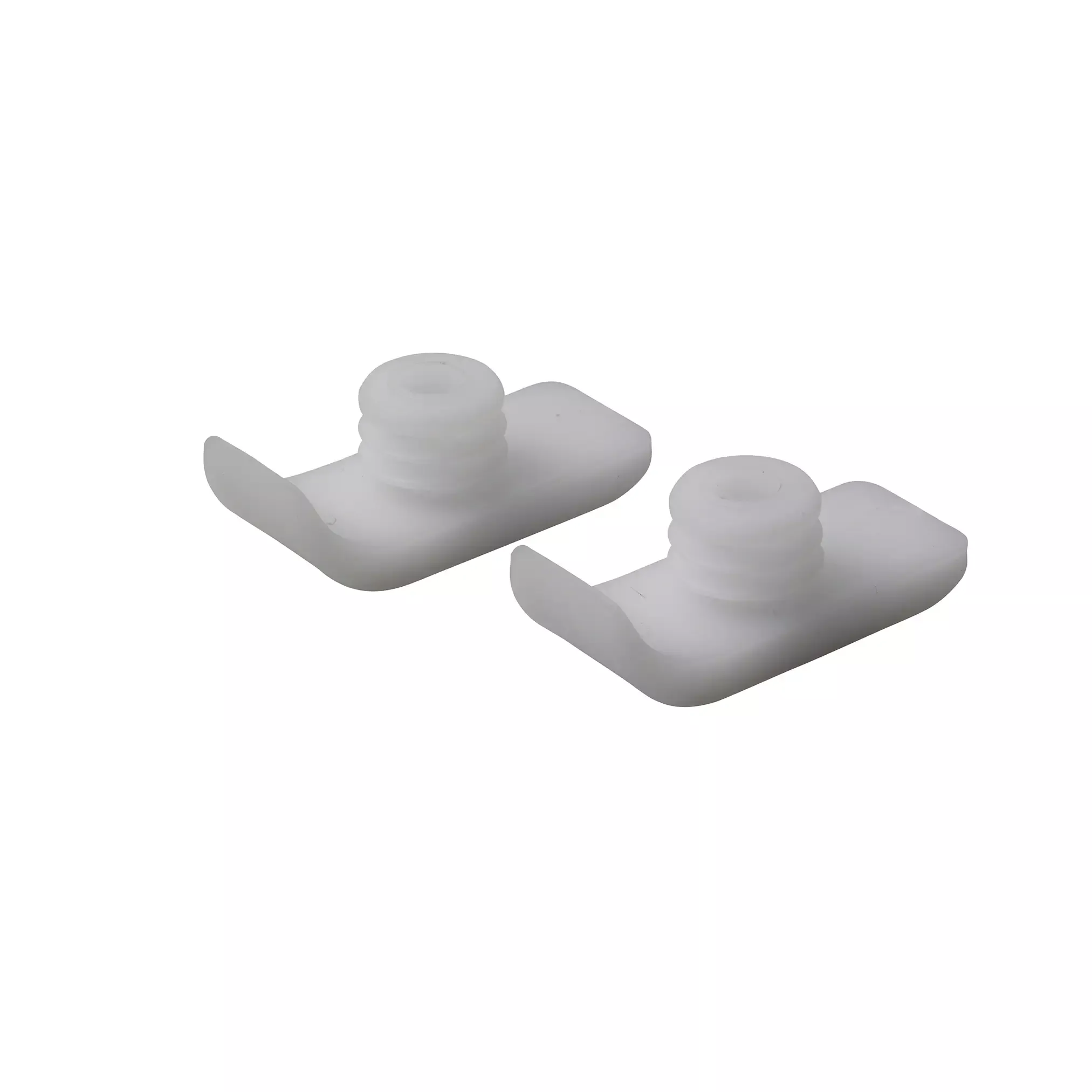 Walker Ski Glides, White