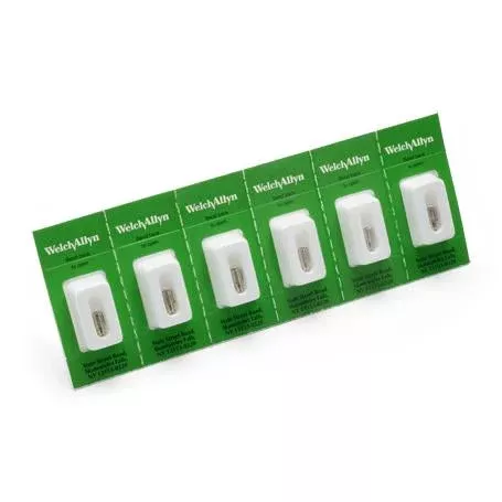 Welch Allyn/Hillrom-03900-U6 2.5V Halogen Lamp (Pack of 6)