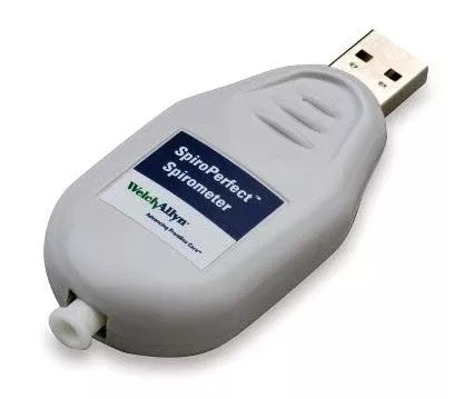 Welch Allyn/Hillrom-703554 SpiroPerfect USB Replacement Sensor Kit – Clinical Grade Spirometry Module for Connex Patient Workstation (CPWS) (1 EA)