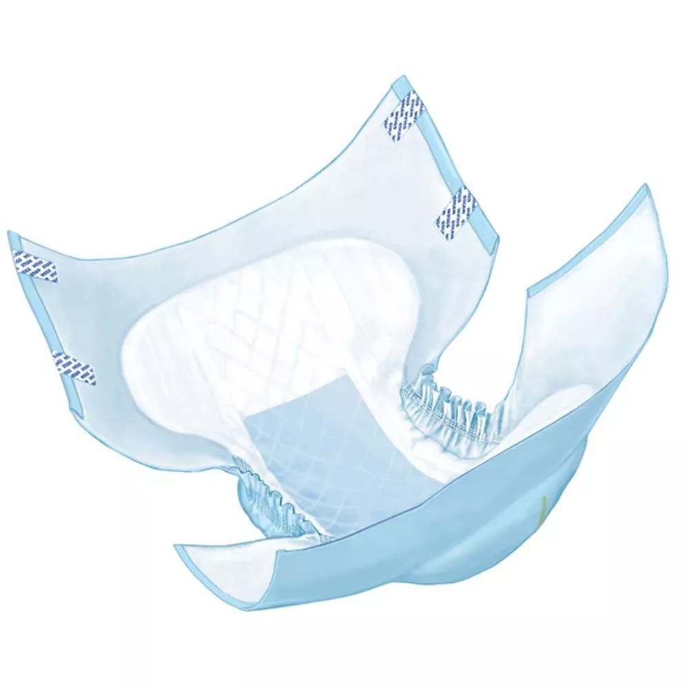 Wings Adult Brief, Medium 32" to 44" Waist, White