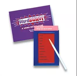 WordBURST: A Word Recall Game Gina V. Williamson, Susan S. Shields