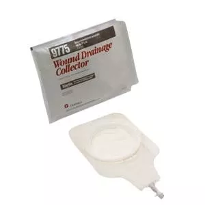 Wound Drainage Collector W/o Barrier Sterile 4" X8"