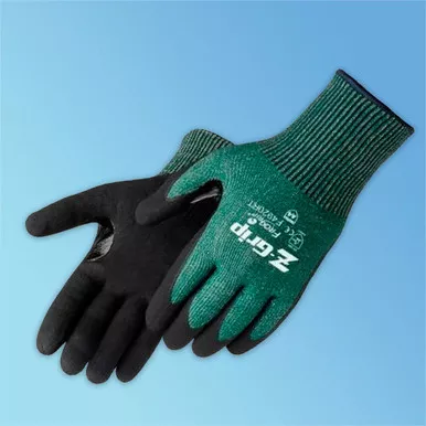 Z-Grip Micro-Foam Nitrile Coated Gloves, Touchscreen Compatible, Cut Level A4, 12/pr