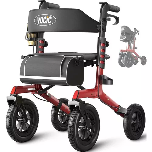Z57 All-Terrain Outdoor Rollator - Vocic