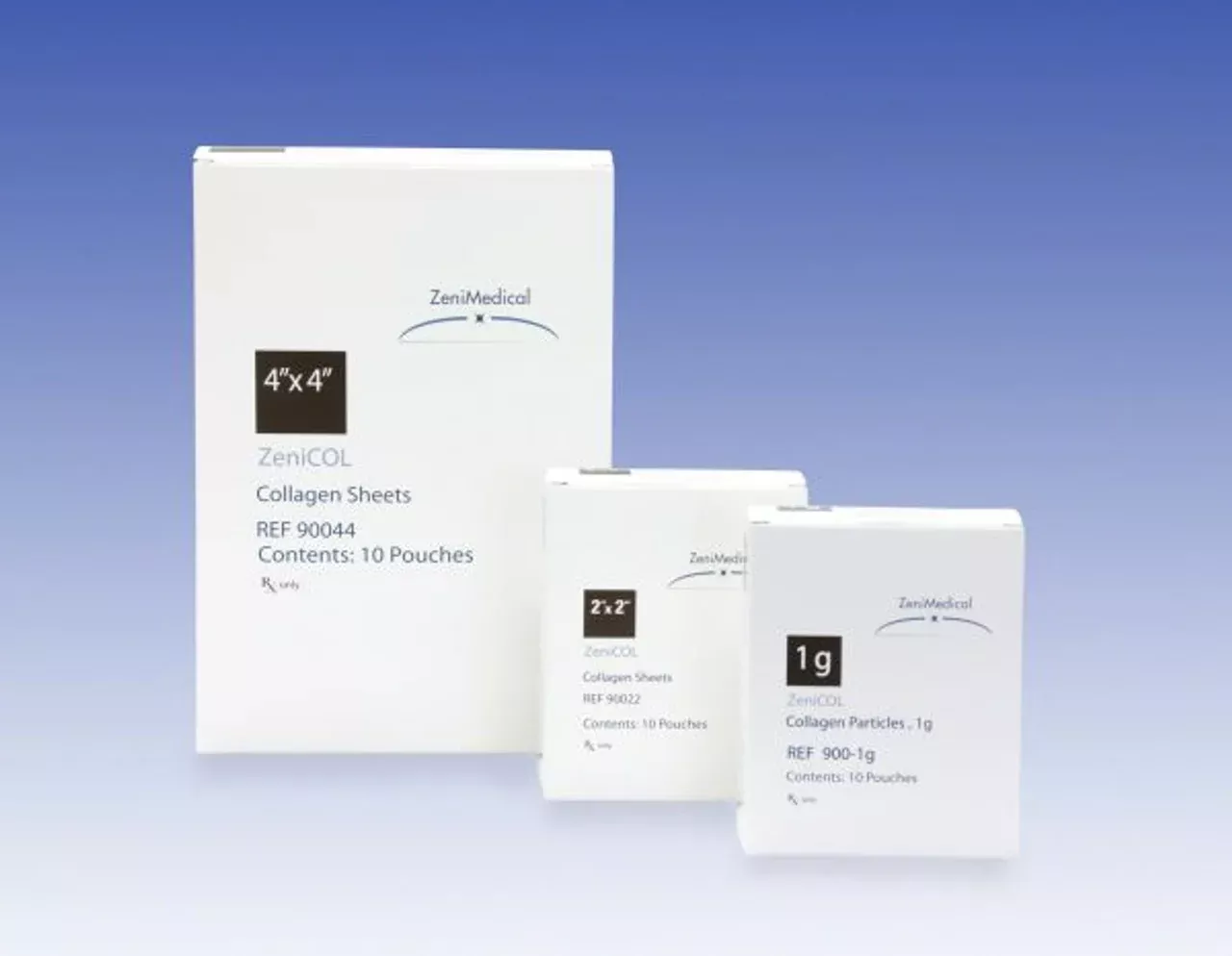 Zenicol Collagen Dressing, 4" X 4"- 1 Each
