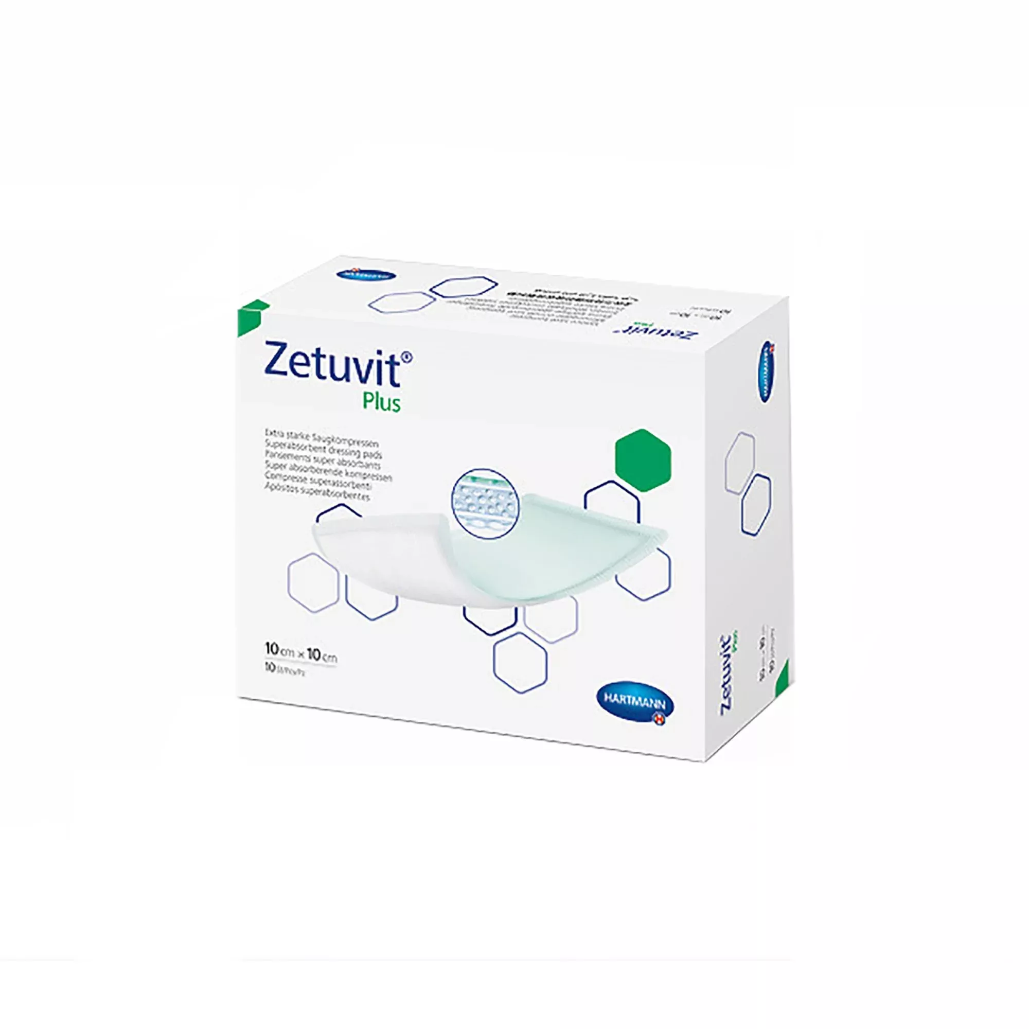 Zetuvit Plus Sterile Superabsorbent Dressing