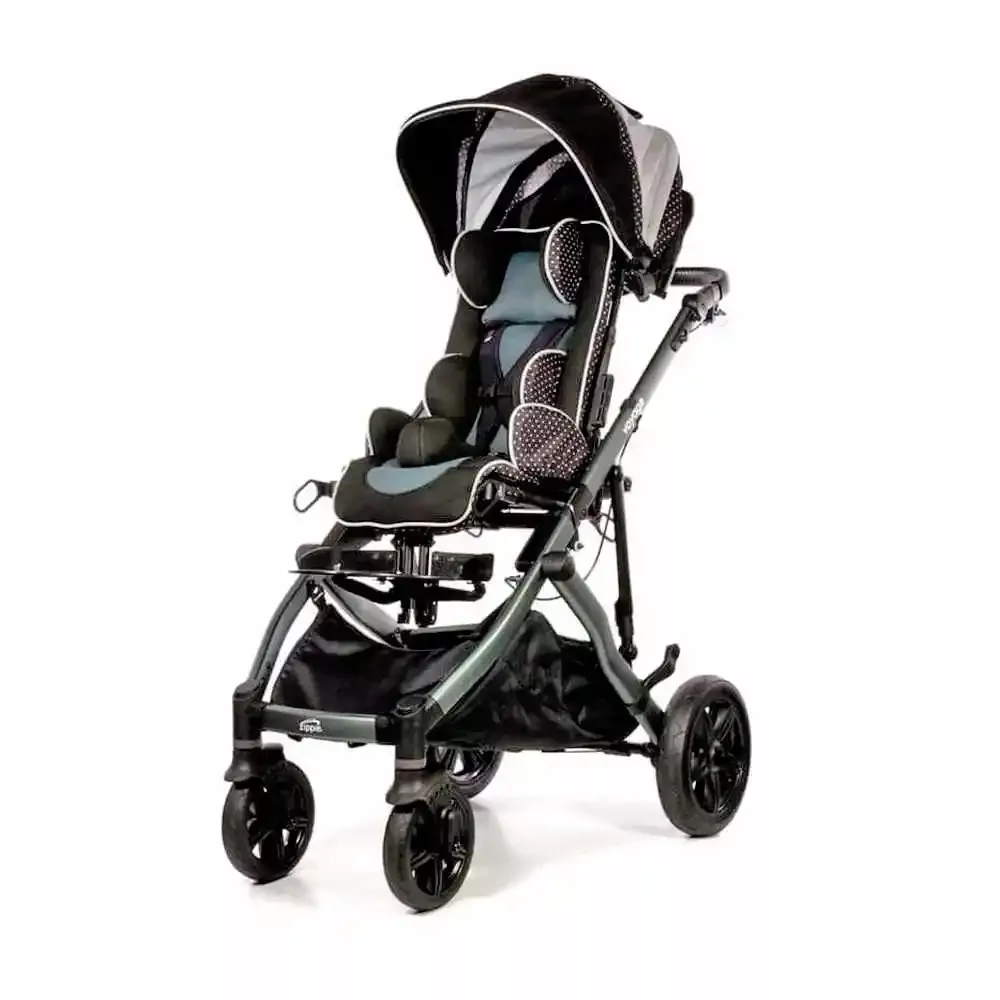 ZIPPIE Voyage Quick Folding Lightweight Stroller ADVANCE Seating with Tilt ** Shown with Optional Addons